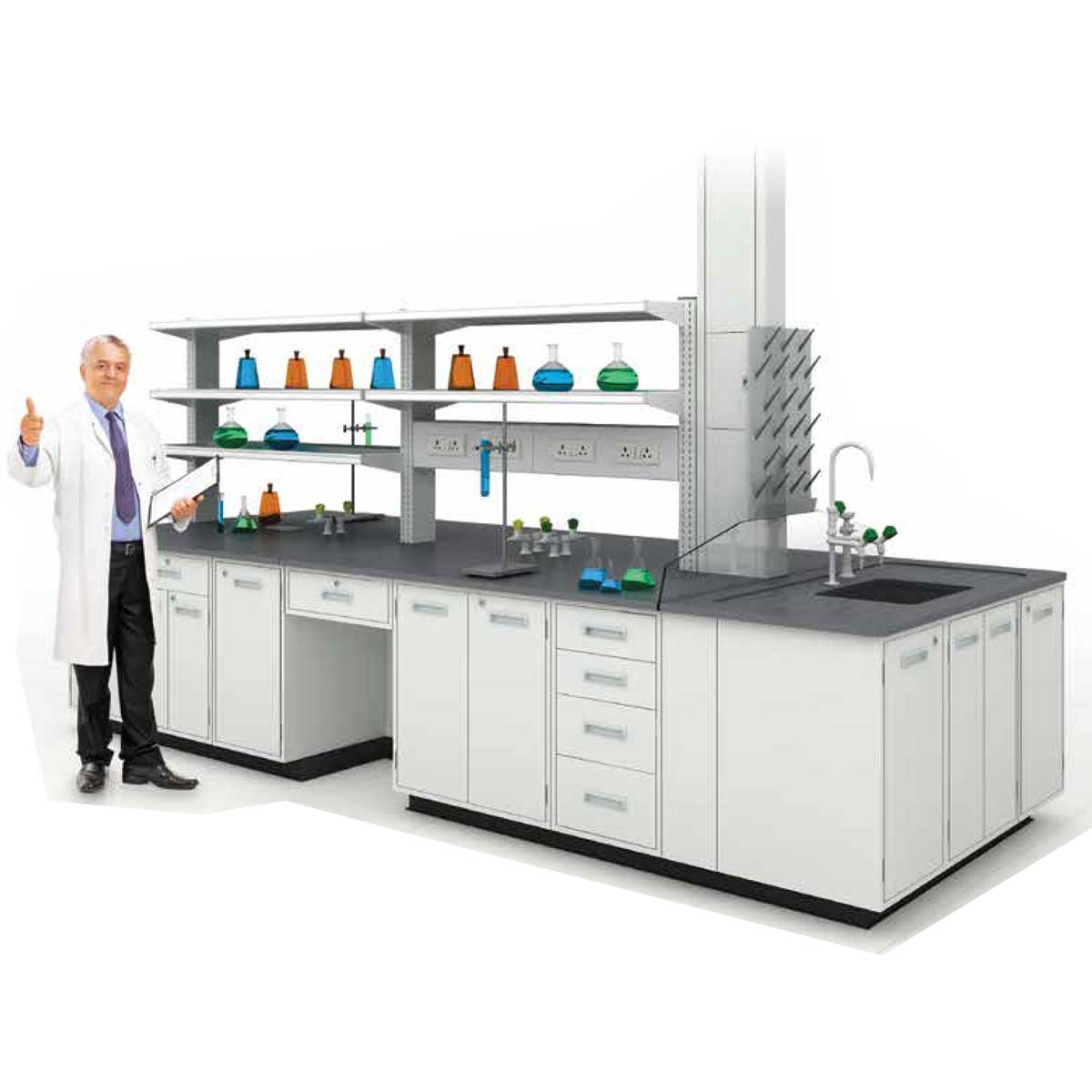 Laboratory Desks Manufacturers, Suppliers in Shalimar Bagh