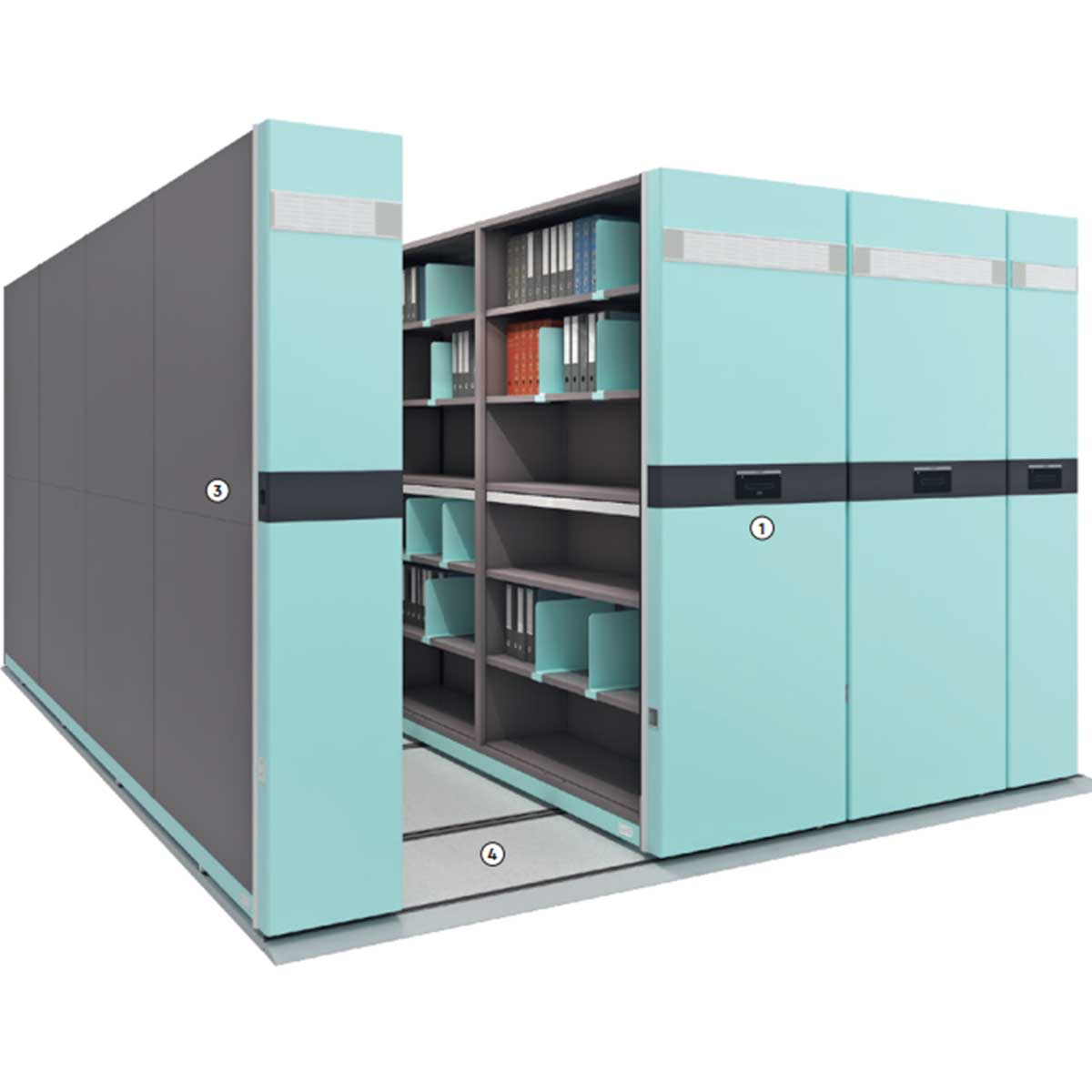 Mobile compactor storage Manufacturers, Suppliers in Gulmohar Park